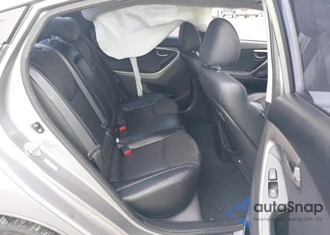 2013 Hyundai Elantra Limited z USA, uszkodzony, nr VIN KMHDH4AE2DU636554